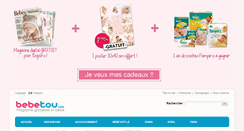 Desktop Screenshot of bebetou.com